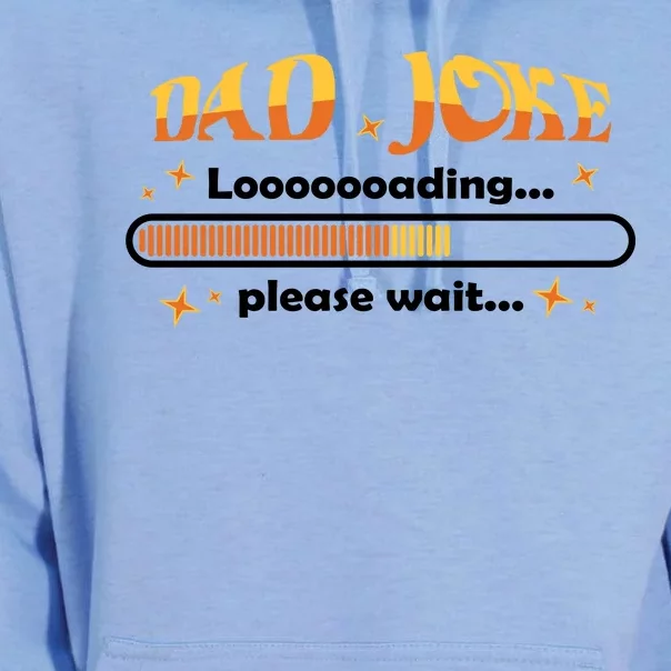 Dad Joke Loading Please Wait Funny Gift Unisex Surf Hoodie