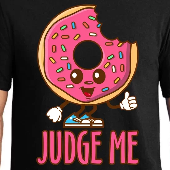 Donut Judge Me Doughnuts Pajama Set