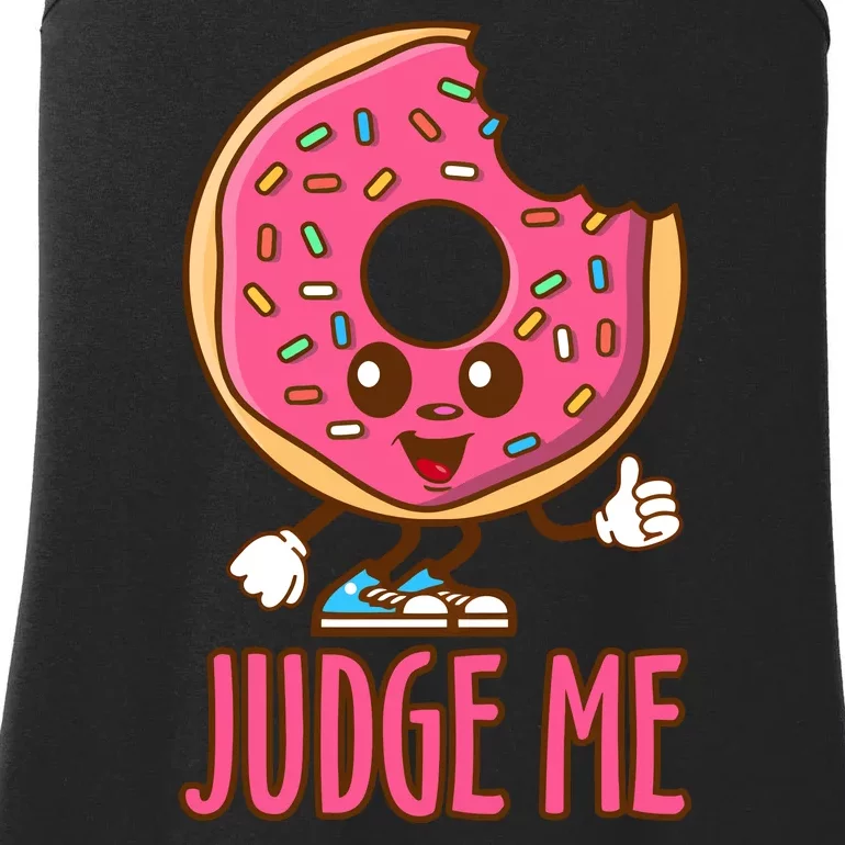 Donut Judge Me Doughnuts Ladies Essential Tank