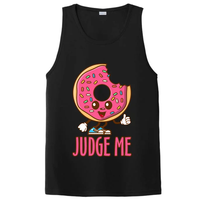 Donut Judge Me Doughnuts Performance Tank