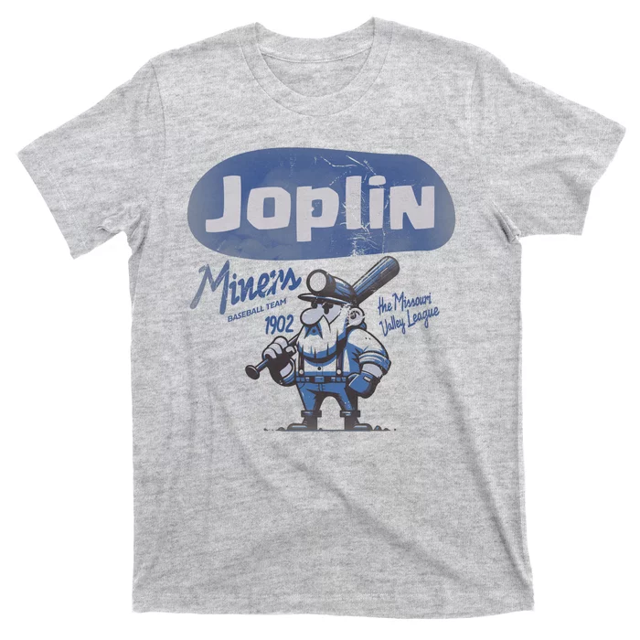 Defunct Joplin Miners Baseball Team Minor League Baseball Team T-Shirt