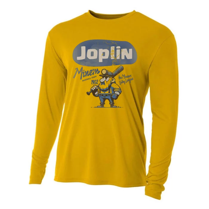 Defunct Joplin Miners Baseball Team Minor League Baseball Team Cooling Performance Long Sleeve Crew