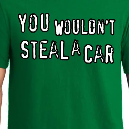 Dad Joke Movie Pirate You Wouldnt Steal A Car Pirate Costume Pajama Set