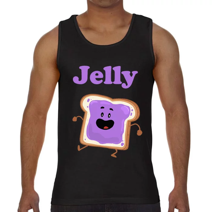 Dancing Jelly Peanut Butter And Jelly Comfort Colors® Tank Top