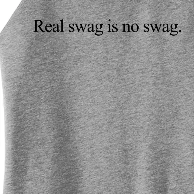 Daniel Jones Real Swag Is No Swag Women’s Perfect Tri Rocker Tank