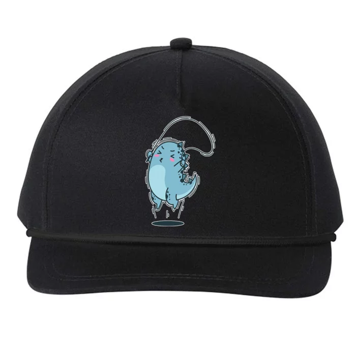 Dino Jumping Rope Snapback Five-Panel Rope Hat