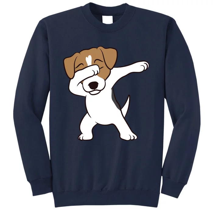 Dabbing Jack Russell Terrier Dog Dabbing Jack Russell Tall Sweatshirt