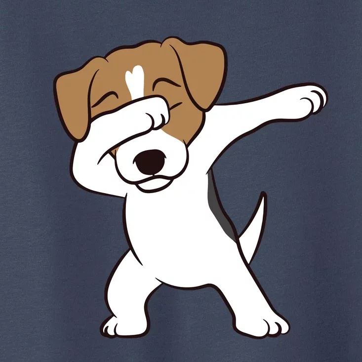 Dabbing Jack Russell Terrier Dog Dabbing Jack Russell Toddler T-Shirt