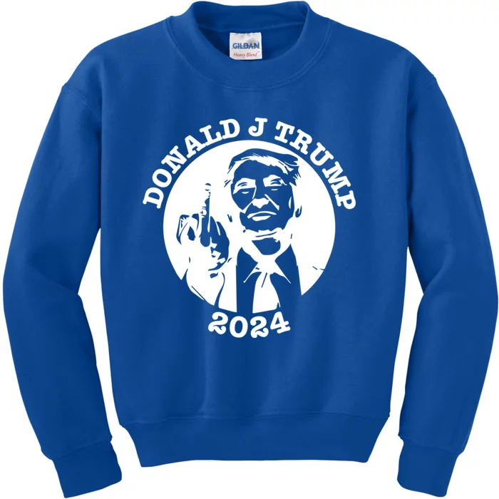 Donald J Trump 2024 President Legend Gift Kids Sweatshirt