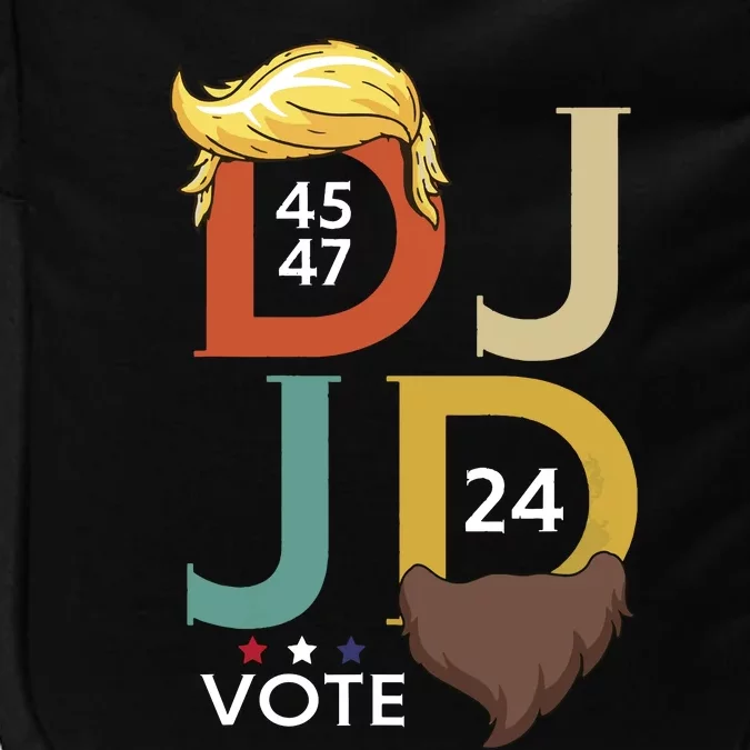 Dj Jd Trump Hair Vance Beard Vote For President 2024 Impact Tech Backpack