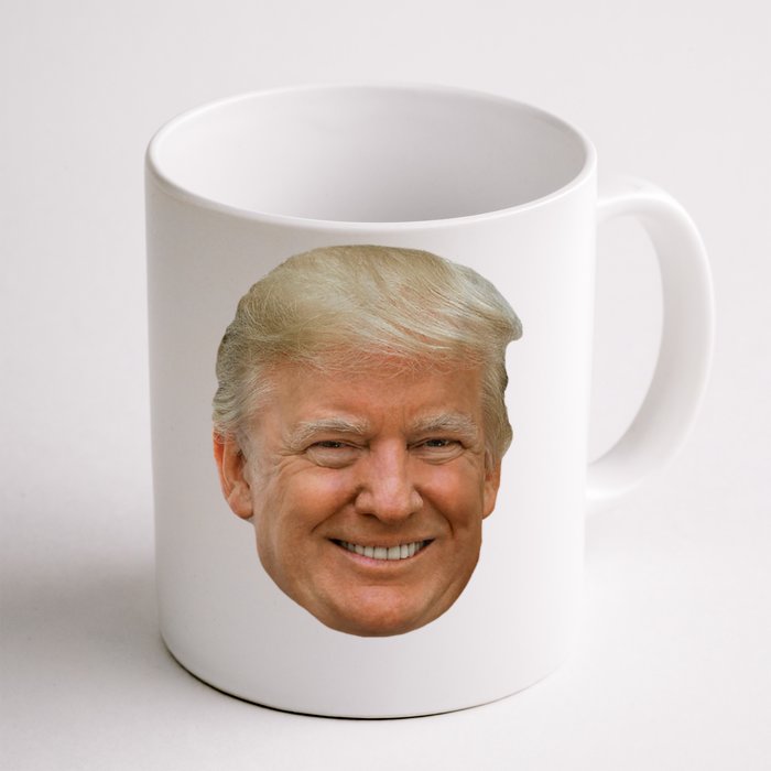 Donald J Trump The President's Face On A Meme Front & Back Coffee Mug