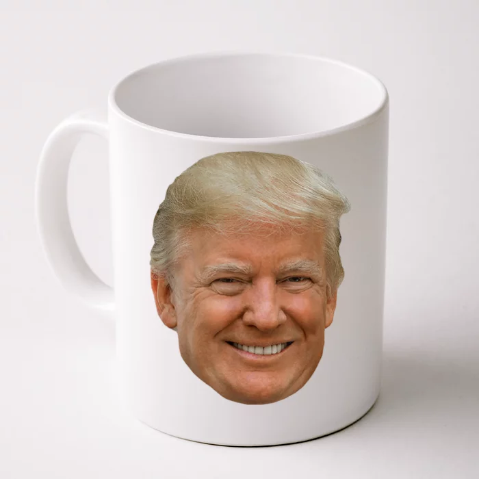 Donald J Trump The President's Face On A Meme Front & Back Coffee Mug