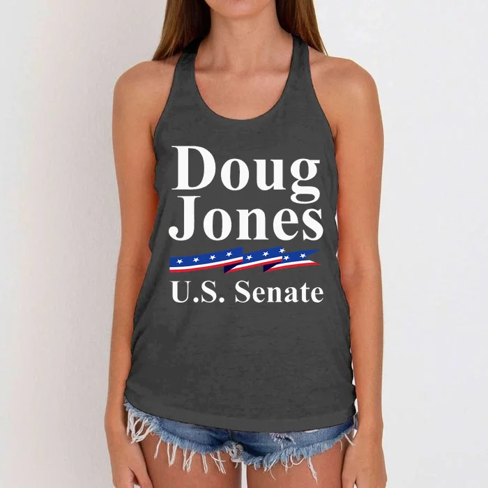 Doug Jones Us Senate Vote Democrat Women's Knotted Racerback Tank