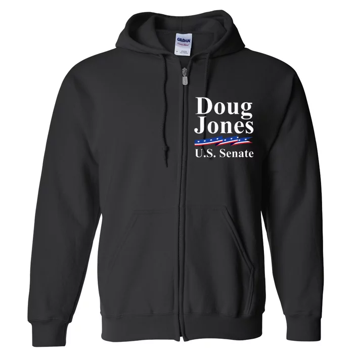 Doug Jones Us Senate Vote Democrat Full Zip Hoodie