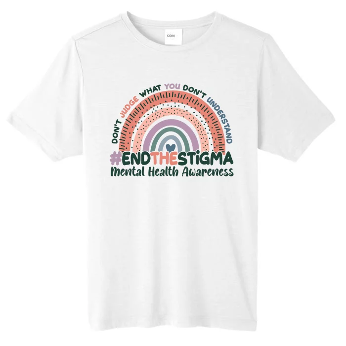 Don't Judge What You Don't Understand #End The Stigma ChromaSoft Performance T-Shirt