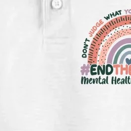 Don't Judge What You Don't Understand #End The Stigma Dry Zone Grid Performance Polo