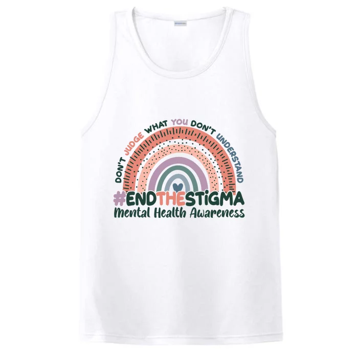 Don't Judge What You Don't Understand #End The Stigma Performance Tank