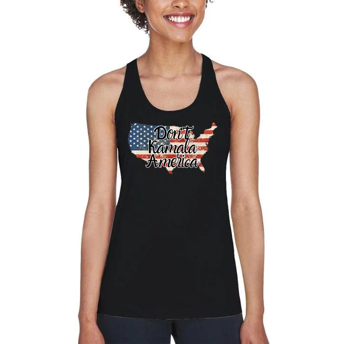 DonT Kamala America Women's Racerback Tank