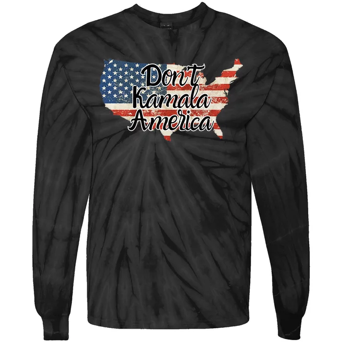 DonT Kamala America Tie-Dye Long Sleeve Shirt