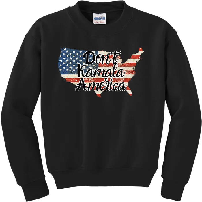 DonT Kamala America Kids Sweatshirt