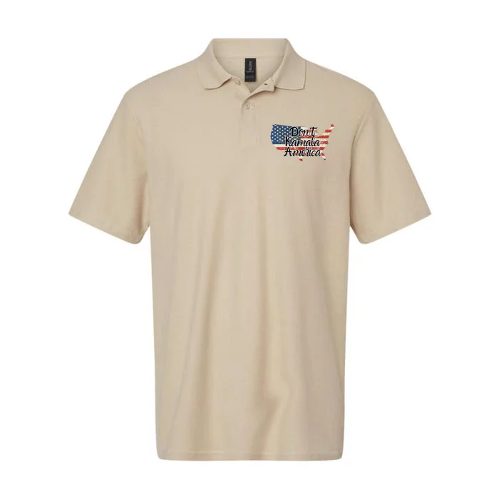 DonT Kamala America Softstyle Adult Sport Polo