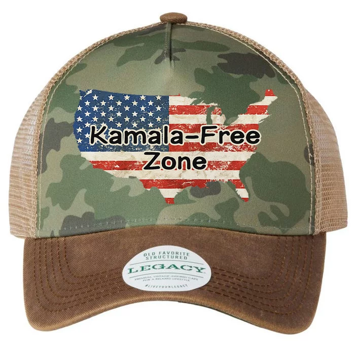 DonT Kamala America Legacy Tie Dye Trucker Hat