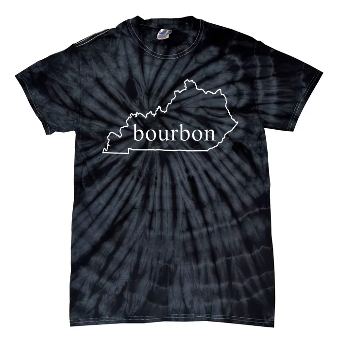 Drink Kentucky Bourbon Whiskey Neat Or On The Rocks Tie-Dye T-Shirt