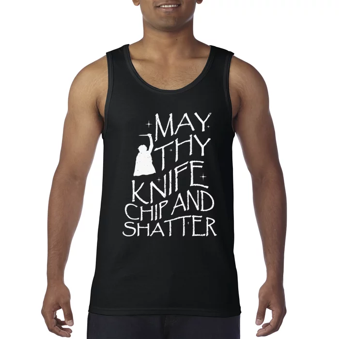 Dune Knife Chip And Shatter Tank Top