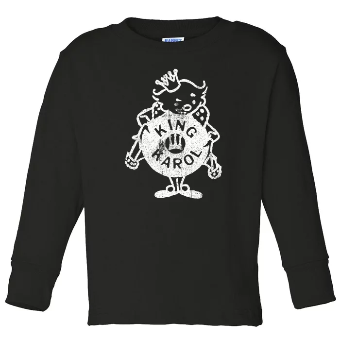 Defunct King Carol Records Toddler Long Sleeve Shirt