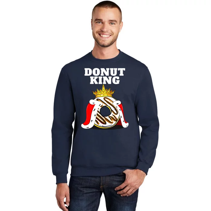 Donut King Doughnuts Funny Donut Lover Cute Donut Sweatshirt