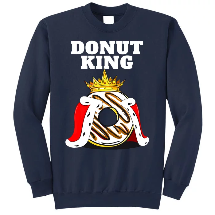 Donut King Doughnuts Funny Donut Lover Cute Donut Sweatshirt