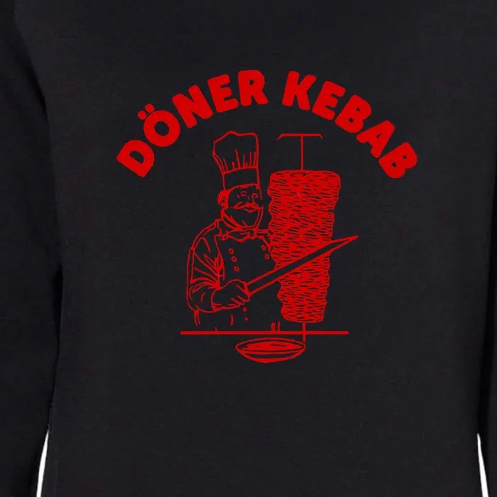 DöNer Kebab Womens California Wash Sweatshirt