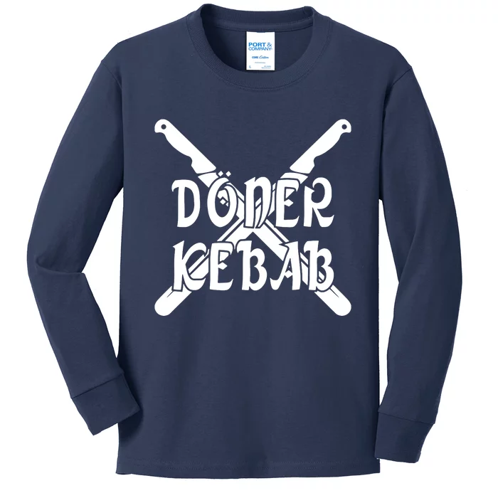 Doner Kebab Kids Long Sleeve Shirt