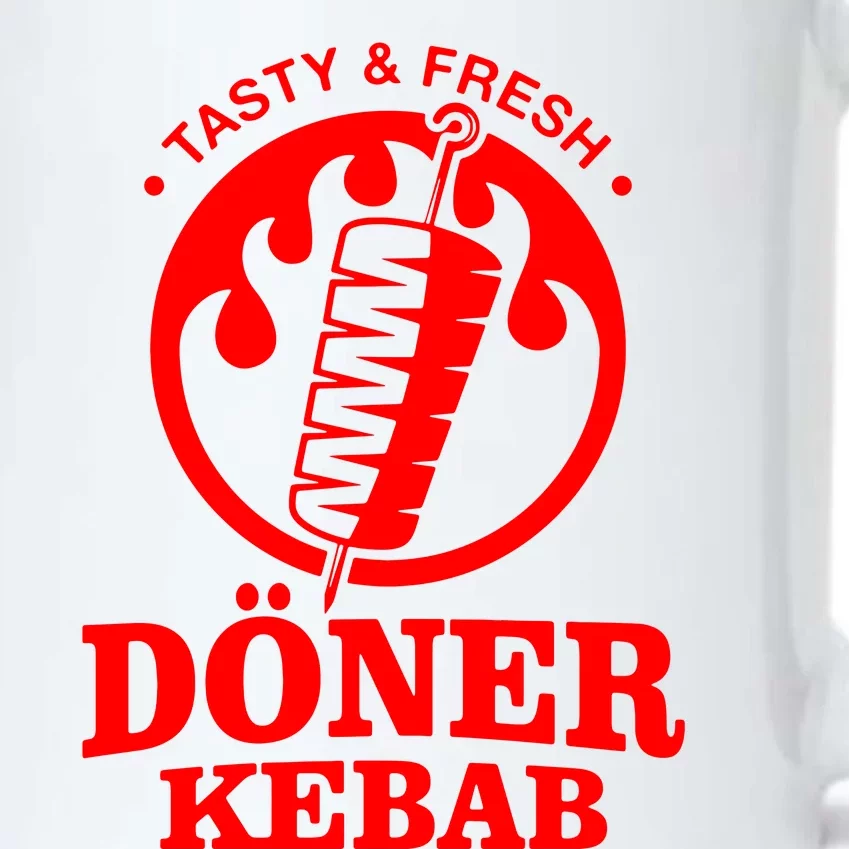 Doner Kebab Doner Fast Food Snack Turkish Car Fun Black Color Changing Mug