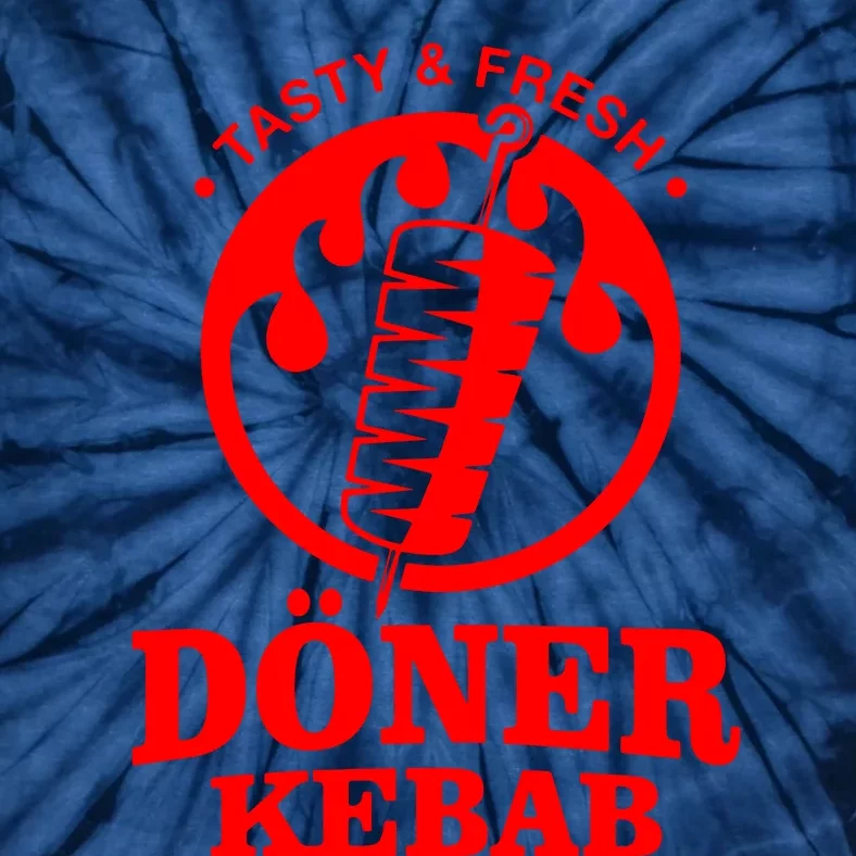 Doner Kebab Doner Fast Food Snack Turkish Car Fun Tie-Dye T-Shirt