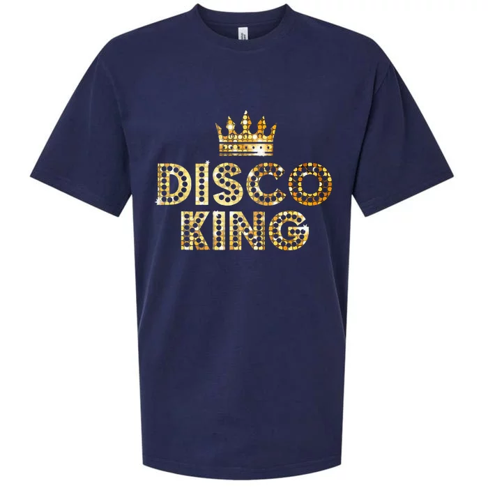 Disco King Funky Vintage 70s 80s Tee For Dance Parties Sueded Cloud Jersey T-Shirt