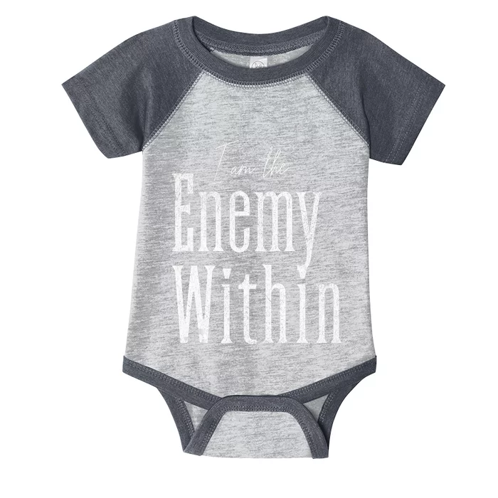 Democrat Kamala Harris Enemy Within Antitrump Left Wing Infant Baby Jersey Bodysuit