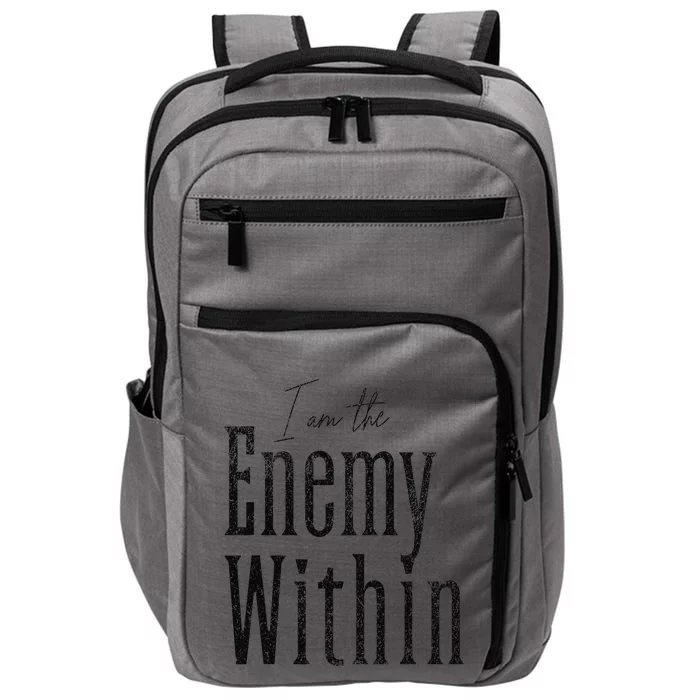 Democrat Kamala Harris Enemy Within Anti Trump Left Wing Impact Tech Backpack