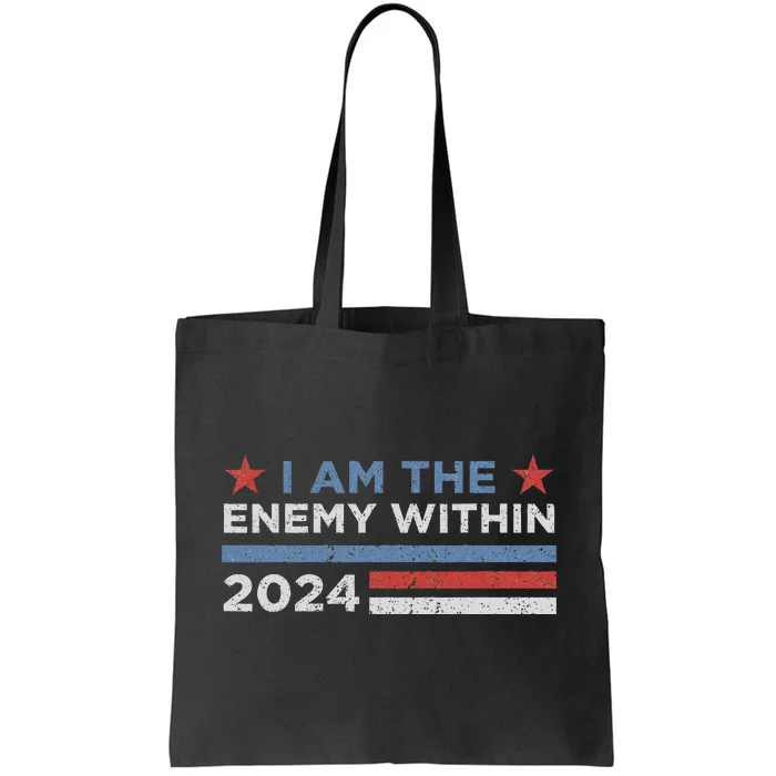 Democrat Kamala Harris Enemy Within Tote Bag