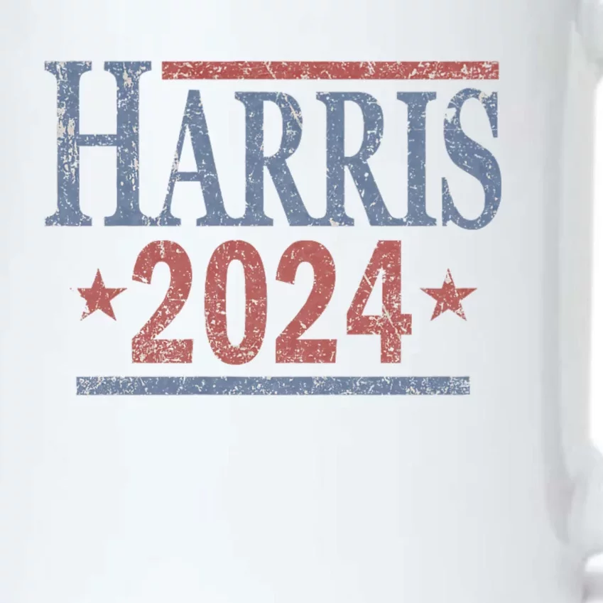 Distressed Kamala Harris 2024 Black Color Changing Mug