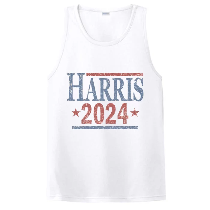 Distressed Kamala Harris 2024 Performance Tank