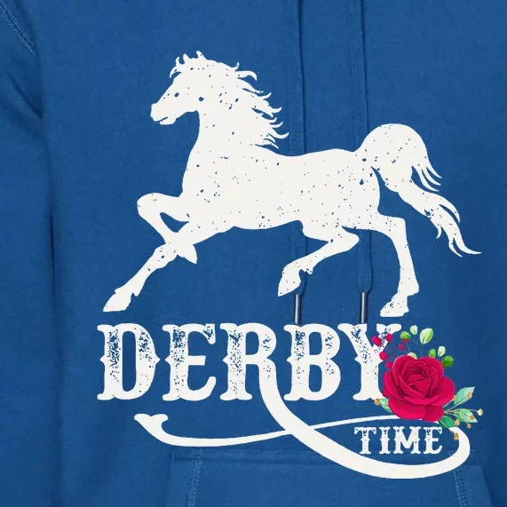 Derby Kentucky Horse Derby Dress Premium Hoodie