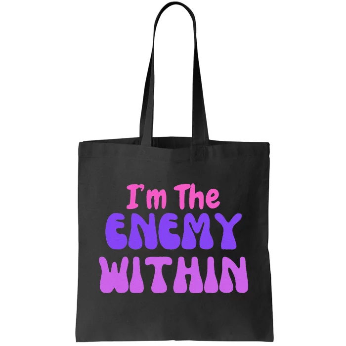 Democrat Kamala Harris Enemy Within Anti Trump Left Wing Tote Bag