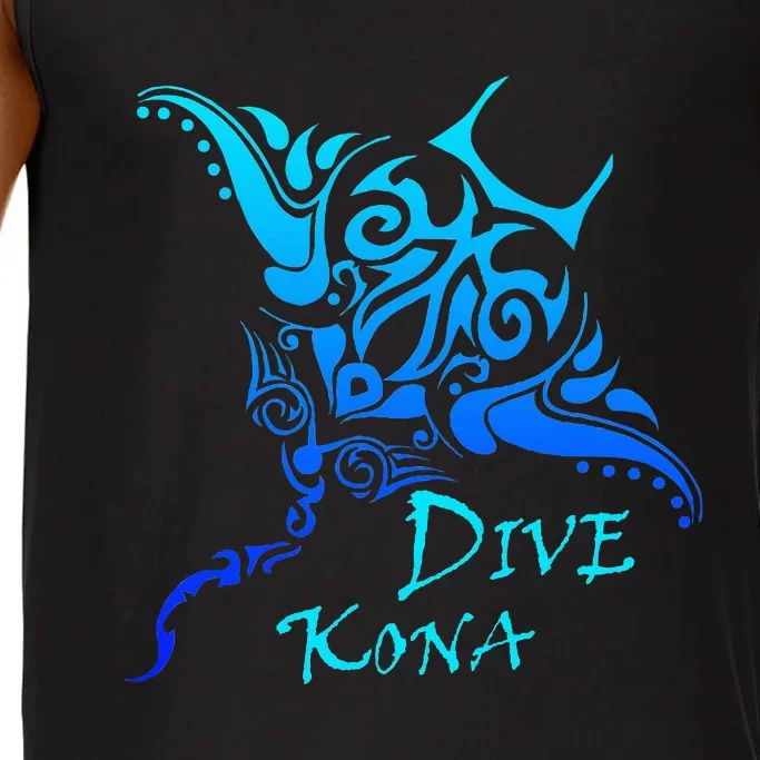 Dive Kona Hawaii Tribal Stingray Polynesian Tattoo Comfort Colors® Tank Top