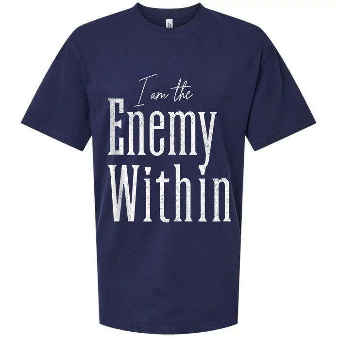 Democrat Kamala Harris Enemy Within Antitrump Left Wing Sueded Cloud Jersey T-Shirt