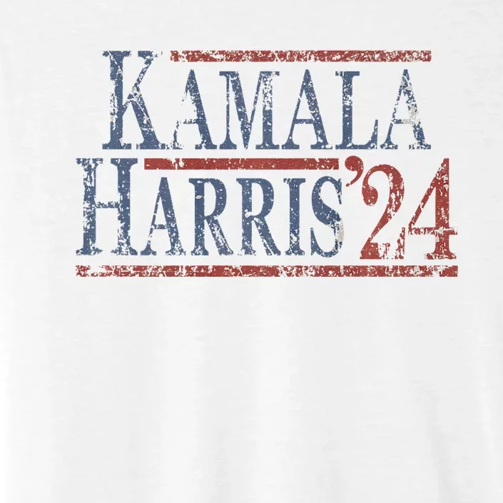 Distressed Kamala Harris 2024 ChromaSoft Performance T-Shirt