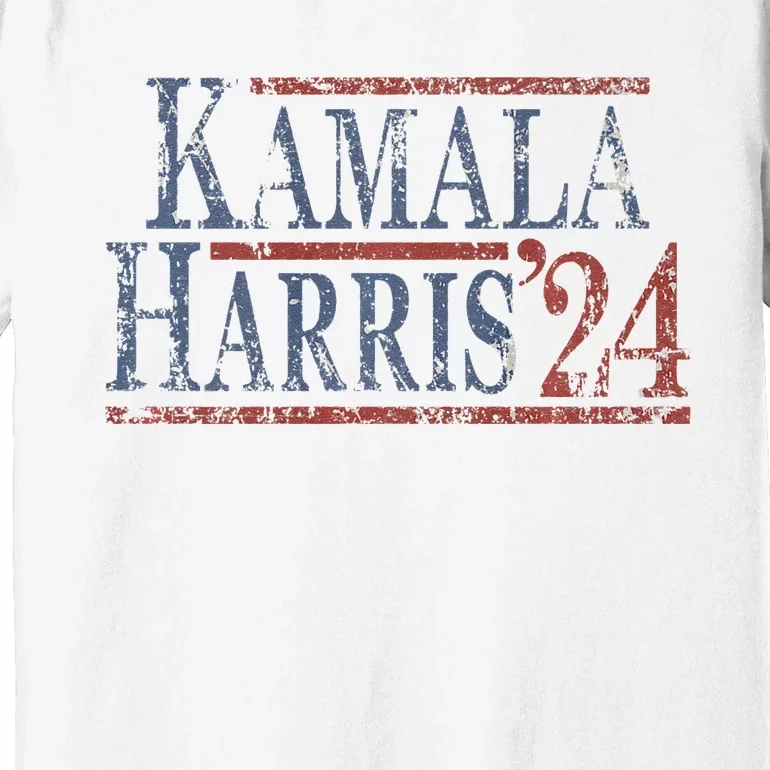 Distressed Kamala Harris 2024 Premium T-Shirt