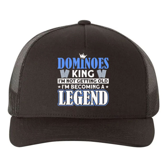 Dominoes King I'm Not Getting Old Dominoes Yupoong Adult 5-Panel Trucker Hat