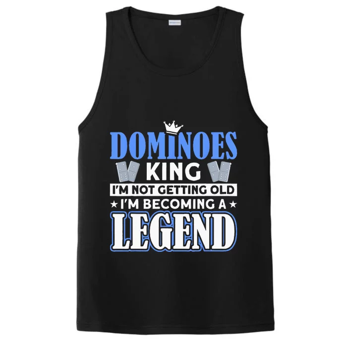 Dominoes King I'm Not Getting Old Dominoes Performance Tank