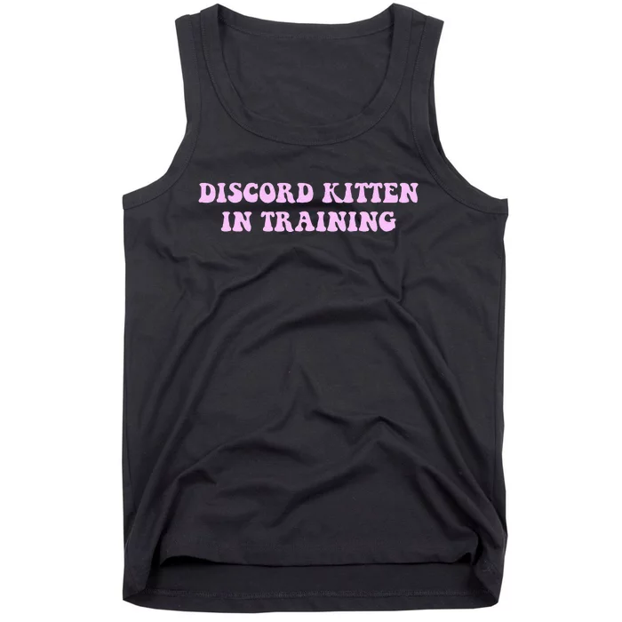 Discord Kitten In Training Apparel Tank Top